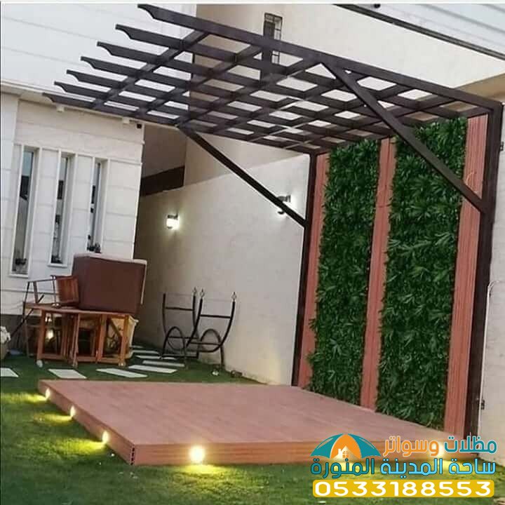 مظلات حدائق حديد 0533188553