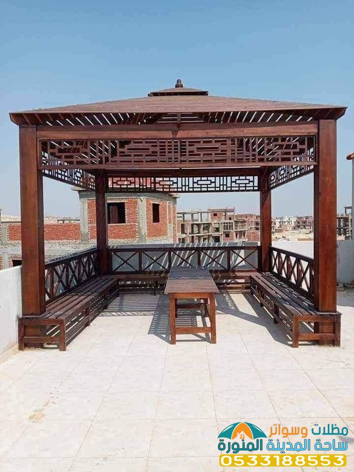 برجولات خشب