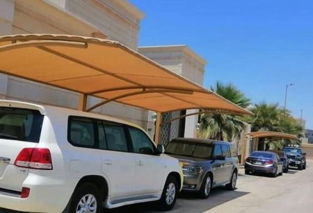 مظلات سيارات ثابته في المدينة 0533188553